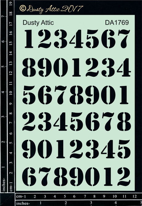 Number Stencil image 0