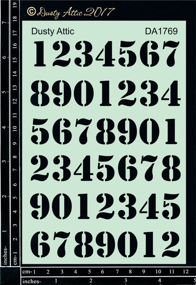 Number Stencil image 0