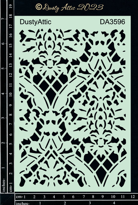 Damask Stencil #3 image 0