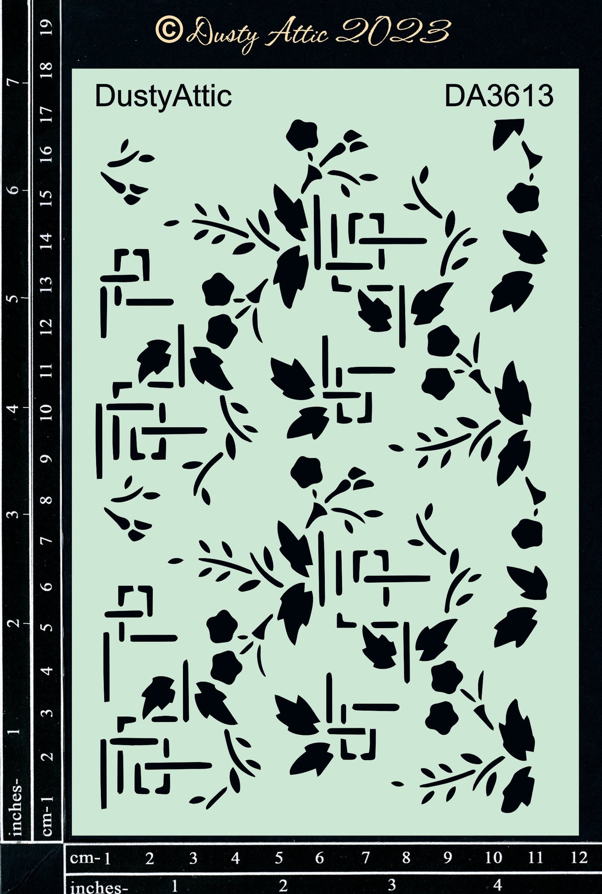 Ivy Grid Stencil image 0