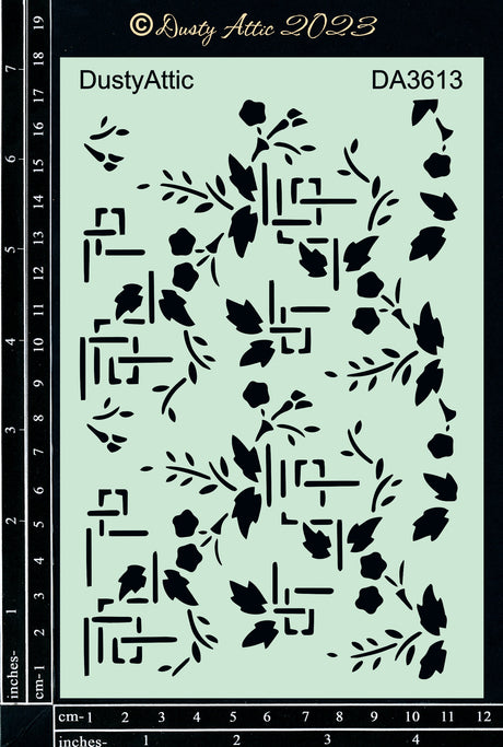 Ivy Grid Stencil image 0
