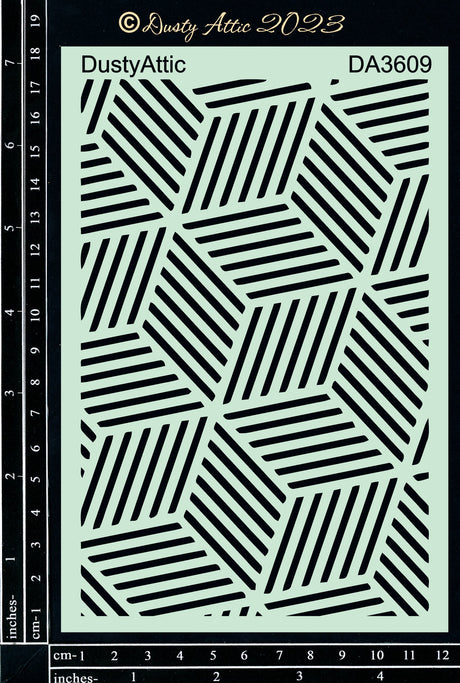 Geo Textures Stencil #7 image 0