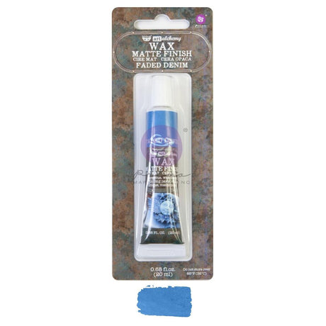 Matte Wax - Faded Denim image 0