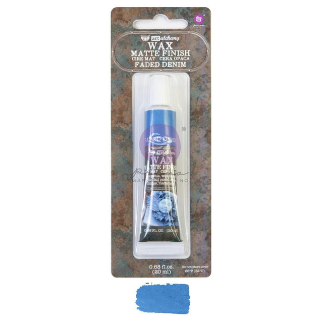 Matte Wax - Faded Denim image 0