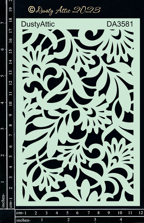 Floral Stencil #2 image 0