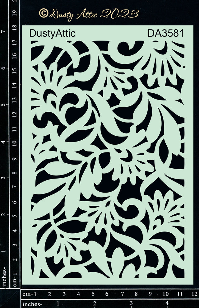 Floral Stencil #2 image 0