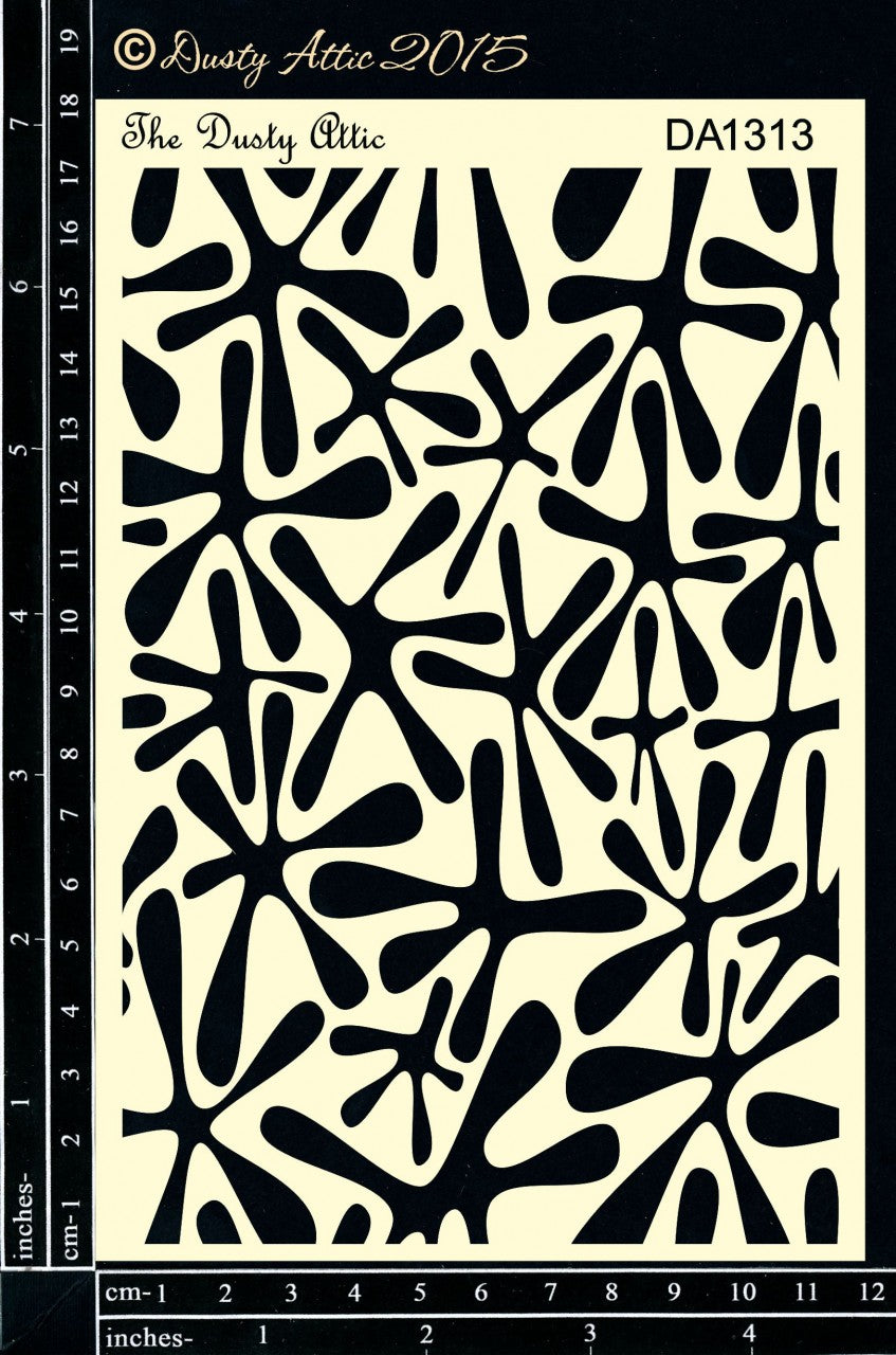 Retro Splat Stencil image 0