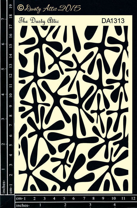 Retro Splat Stencil image 0