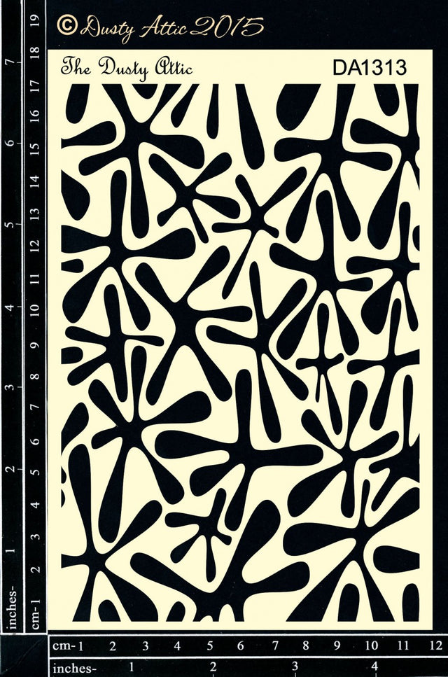 Retro Splat Stencil image 0