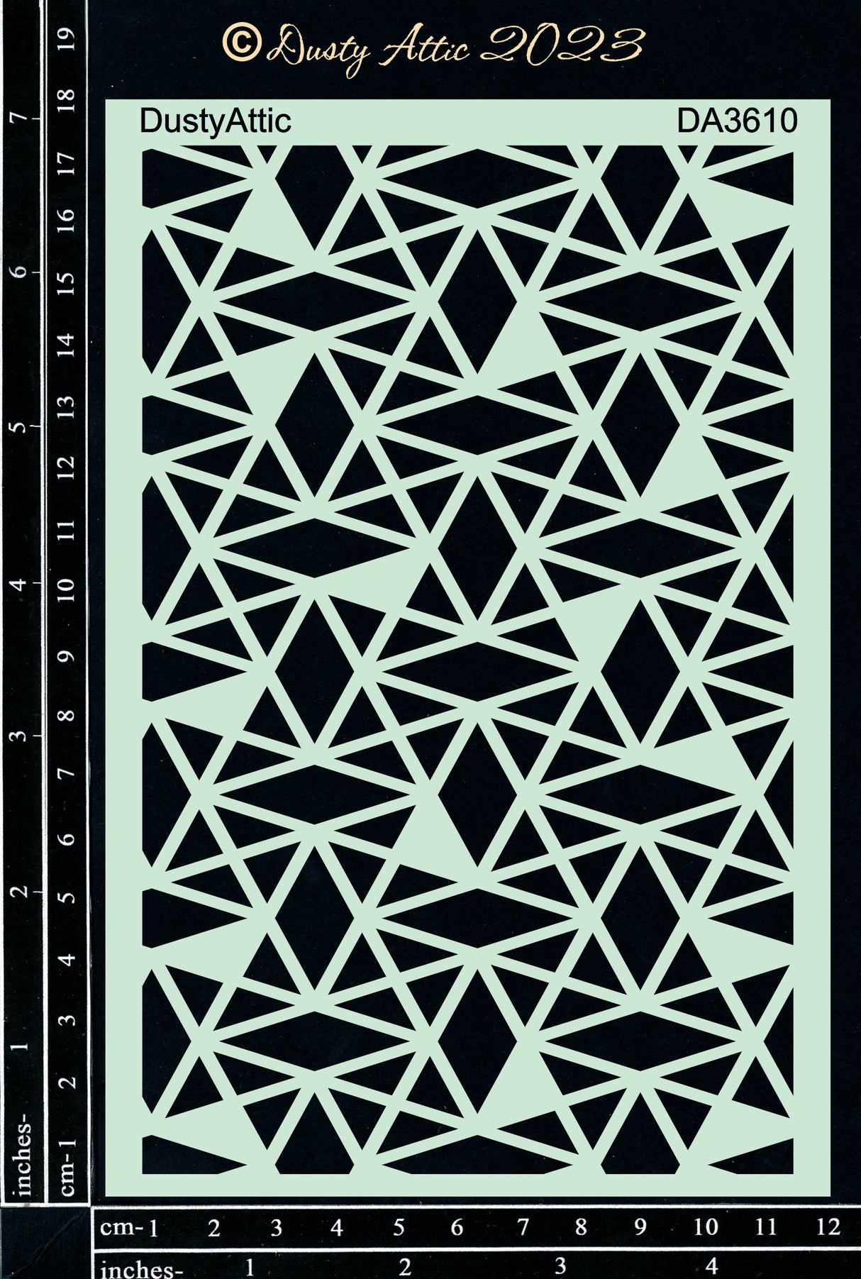 Geo Textures Stencil #8 image 0