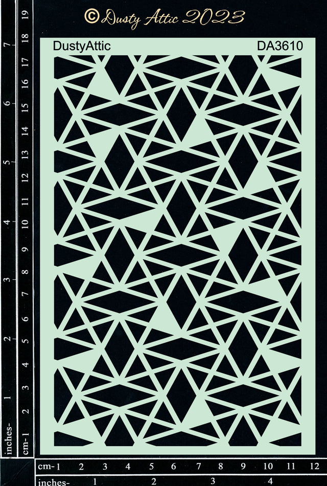 Geo Textures Stencil #8 image 0