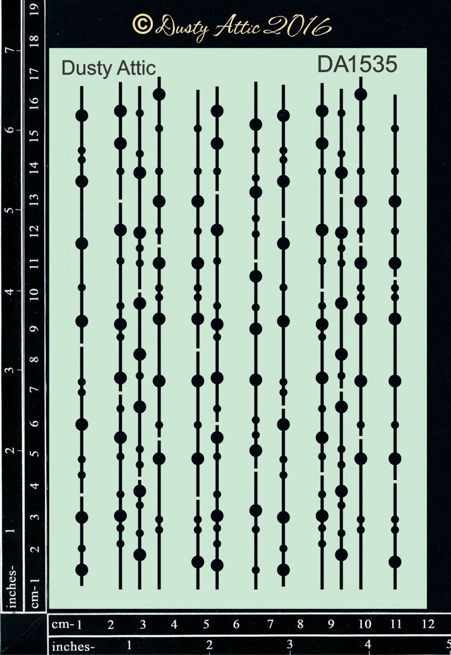 Threaded Beads Stencil image 0