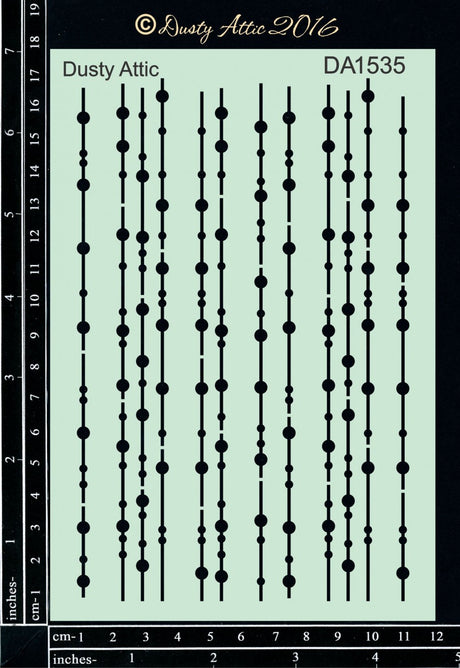 Threaded Beads Stencil image 0