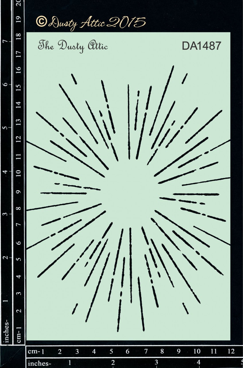 Sunburst Stencil image 0