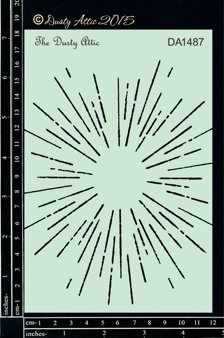 Sunburst Stencil image 0