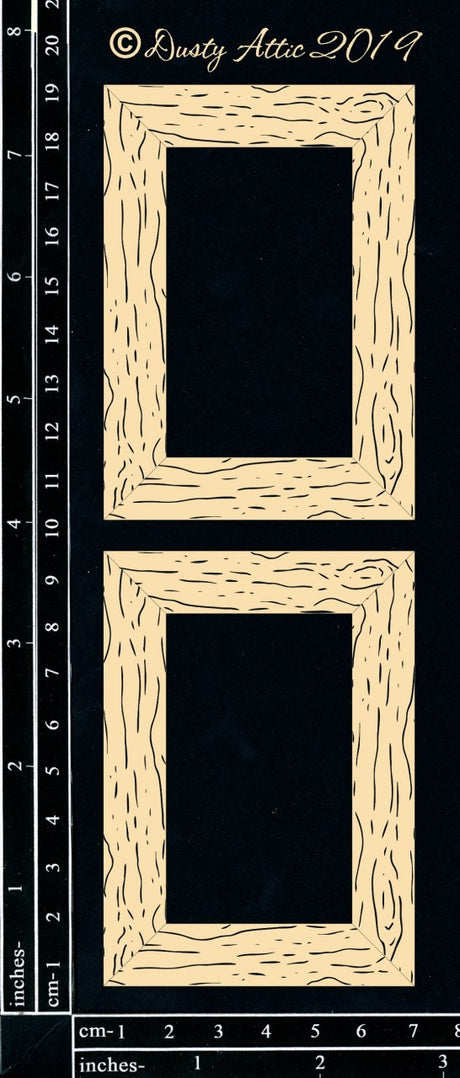 Woodgrain Frames - Mini 2pk image 0