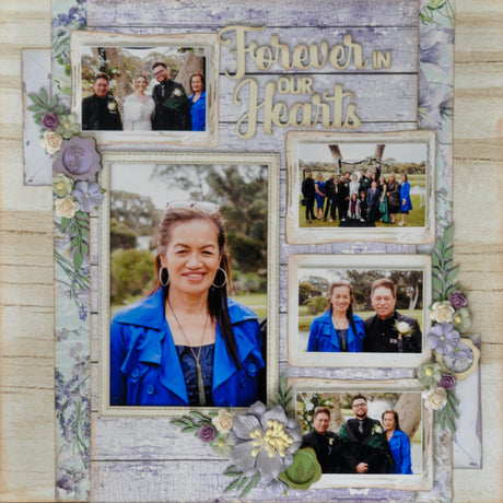 Designer Scrapbooking Kit - Forever In Our Hearts image 0