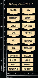 Month Tabs image 1