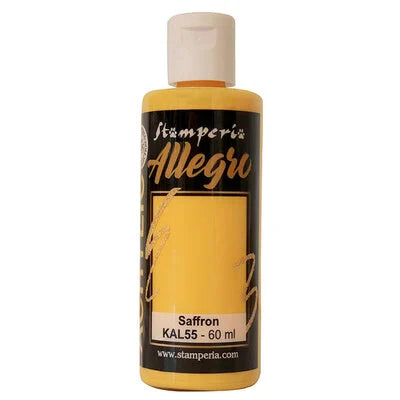 Stamperia Allegro Paint 60ml - Saffron image 0