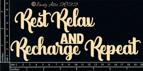 Rest Relax Recharge and Repeat image 0