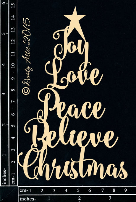 Christmas Word Tree image 0