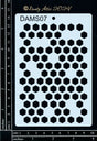 Dusty Mini Stencil 7 – Honeycomb image 0