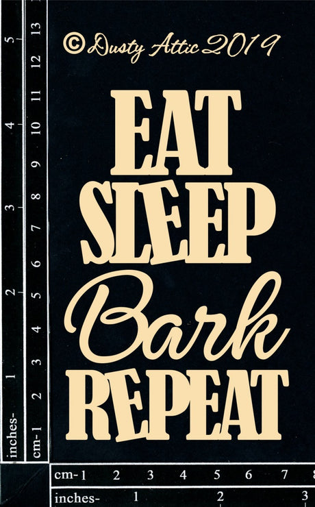 Eat Sleep Bark Repeat image 0