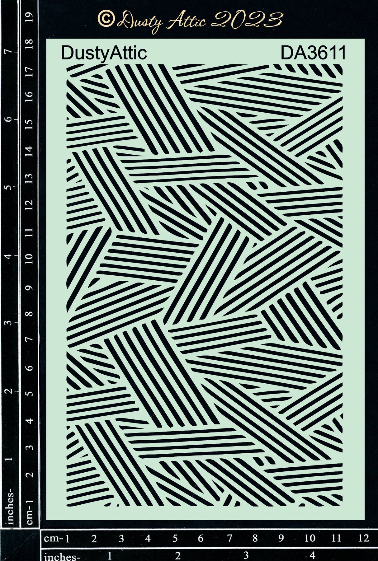 Geo Textures Stencil #9 image 0