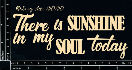 There Is Sunshine In My Soul Today image 0