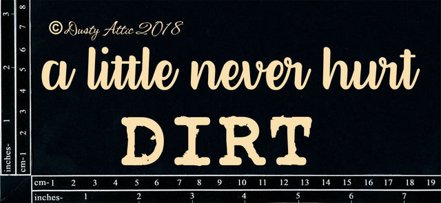 A Little Dirt Never Hurt image 0