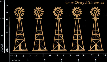 Mini Windmills 5pk image 0