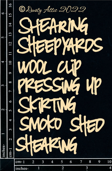 Shearing Words image 0