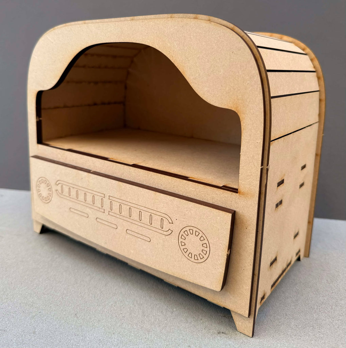 3D MDF Retro Radio image 3