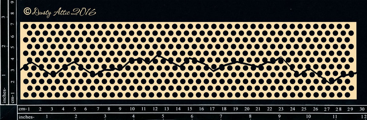 Perforated Mesh Borders image 0
