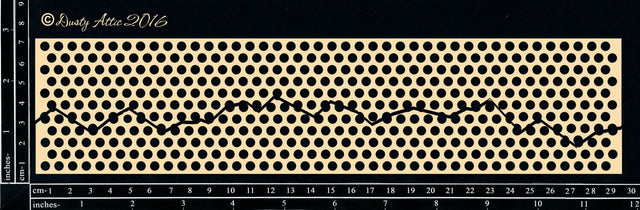 Perforated Mesh Borders image 0