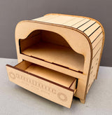 3D MDF Retro Radio image 0