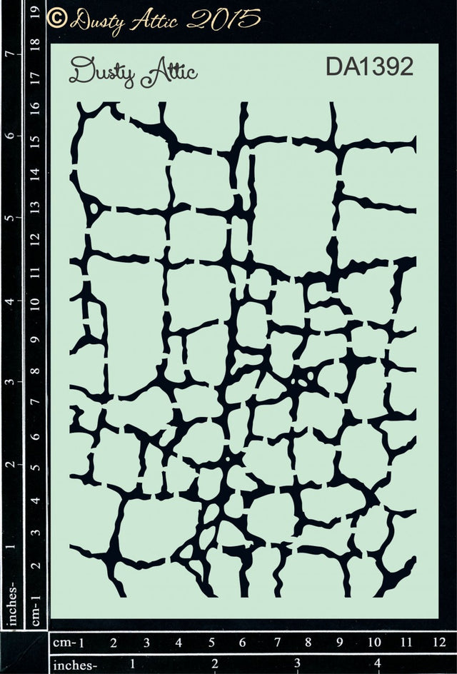 Cracked Stone Stencil image 0
