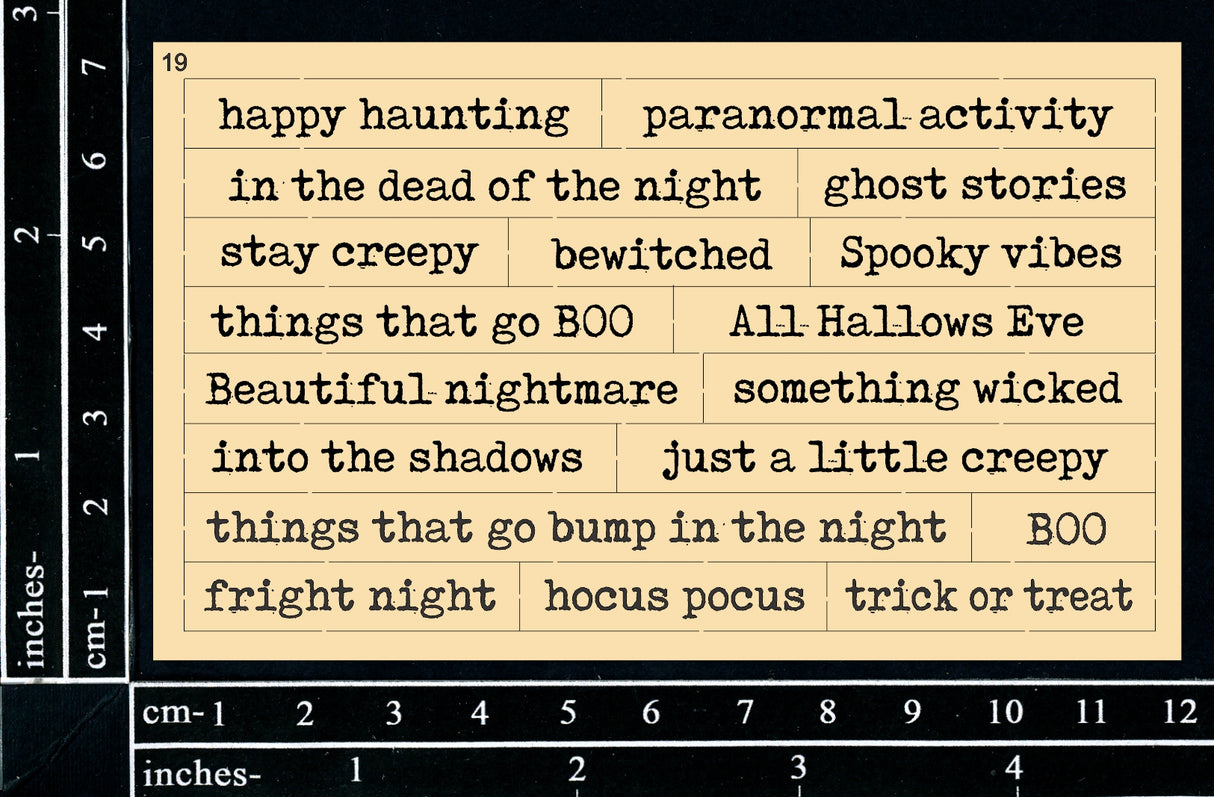 Wordpl@y #19 - Halloween 2 Black image 0