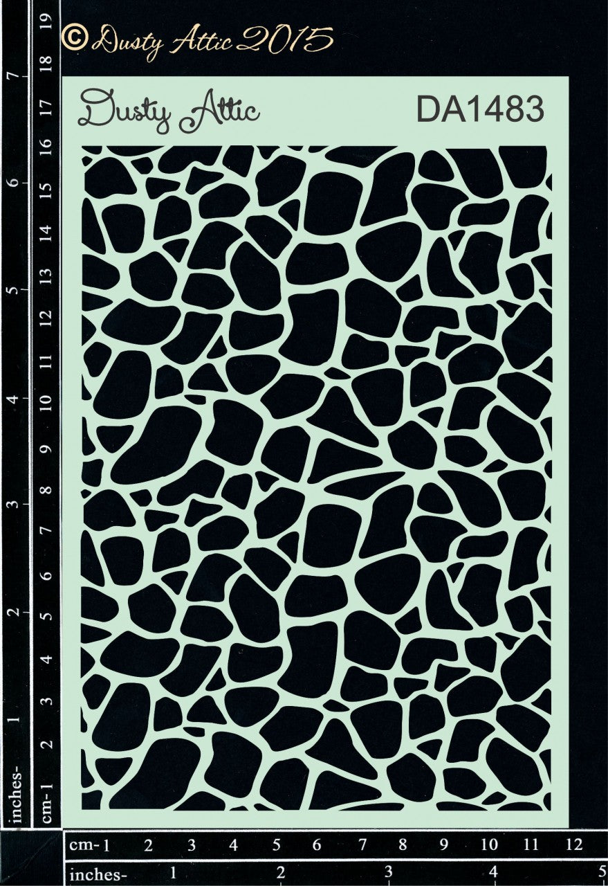Cobblestone Stencil image 0