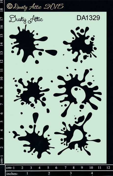 Splats Stencil image 0