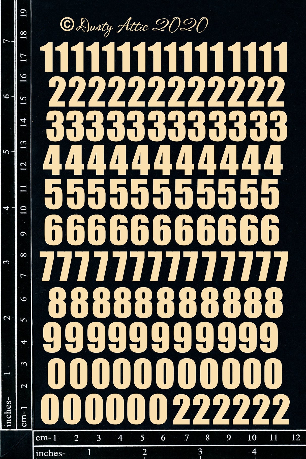 Mini NUMBER set image 0