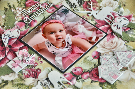Designer Scrapbooking Kit - Merry Christmas Single image 1