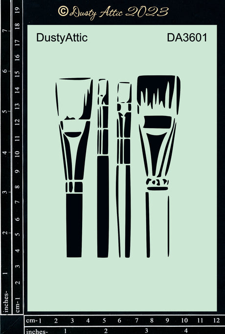 Paintbrush Stencil image 0