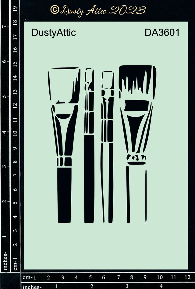 Paintbrush Stencil image 0