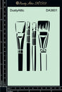 Paintbrush Stencil image 0