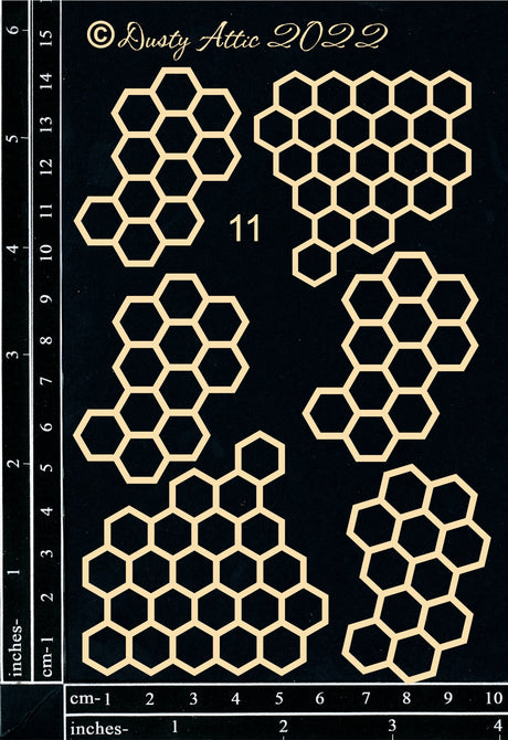 Broken Bits #11 - Honeycomb image 0