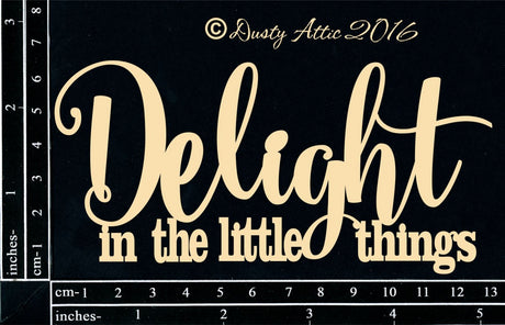 Delight in the little things image 0