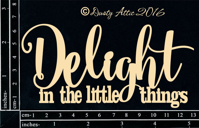 Delight in the little things image 0