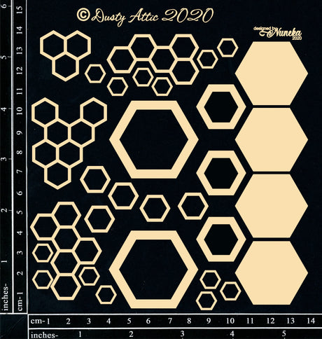 Hexagons - by Nuneka image 0