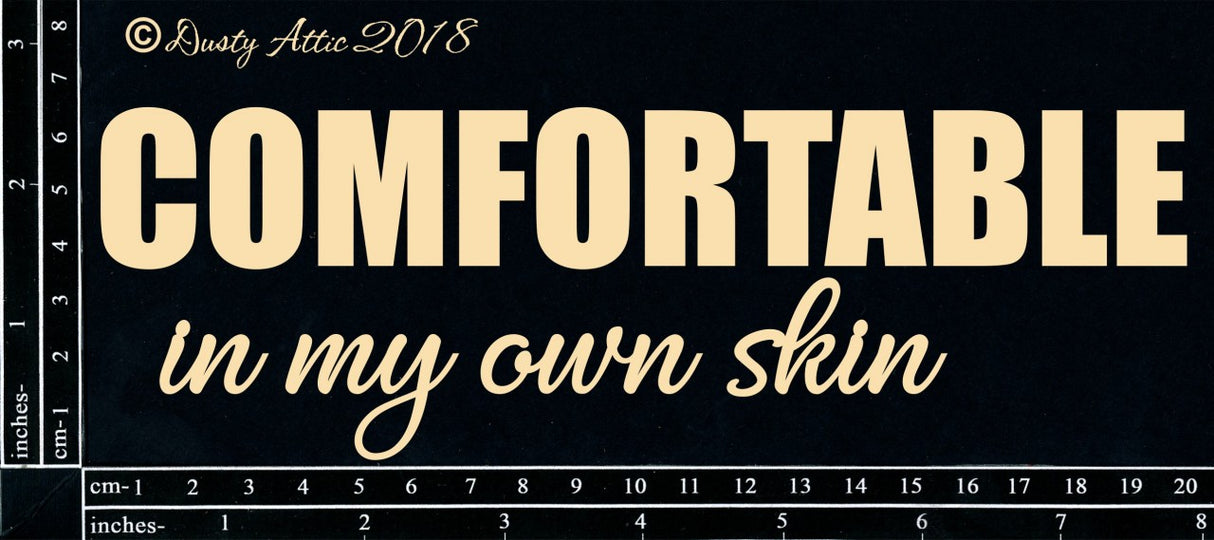 Comfortable In My Own Skin image 0